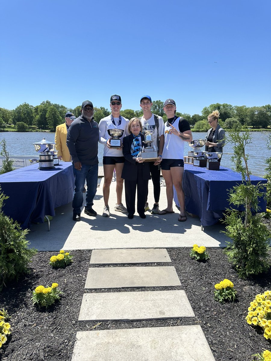 Jefferson Dad Vail Regatta (@dadvailr) on Twitter photo The Men's Overall Points Trophy goes to Drexel University! 🚣🏆
<a href="/DrexelRowing/">Drexel Rowing</a> <a href="/DrexelDragons/">Drexel Dragons</a> The Men's Overall Points Trophy goes to Drexel University! 🚣🏆
<a href="/DrexelRowing/">Drexel Rowing</a> <a href="/DrexelDragons/">Drexel Dragons</a>
