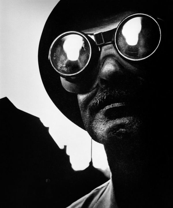 Steelworker with goggles
William Eugene Smith
1955