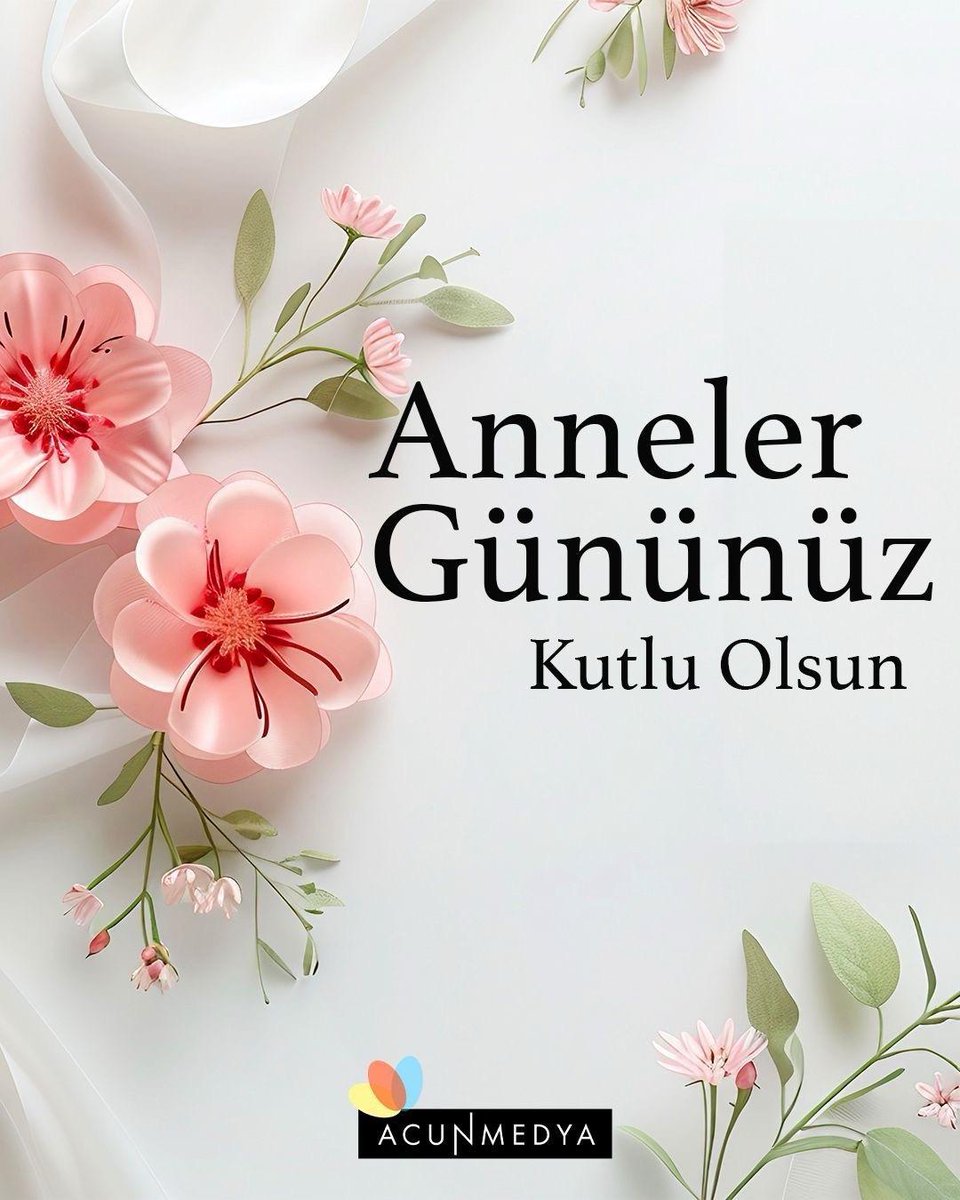 Anneler Gününüz kutlu olsun.