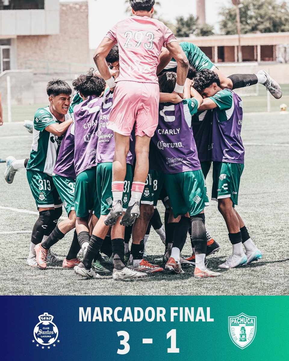 #Sub17 | Con contundente victoria los Guerreros se instalaron en la final del #Cl25. 🇳🇬⚔️

🗞️: clubsantos.mx/articles/28382