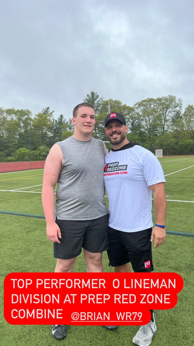 Pact Performance (@pactperformance) on Twitter photo One of the top performers at the <a href="/PRZNewEngland/">Prep Redzone New England</a> Combine for the O line group <a href="/brian_reitano/">Brian Waller-Reitano | CCHS #79 | co27 OL/DL</a>
Kid works HARD in everything he does. Congrats!
HARDWORKWORKS
<a href="/CoachClifford75/">Coach Clifford</a>
<a href="/poppy5599/">Zach Adamopoulos</a>
<a href="/ScoutingNE/">Coach Silva</a> One of the top performers at the <a href="/PRZNewEngland/">Prep Redzone New England</a> Combine for the O line group <a href="/brian_reitano/">Brian Waller-Reitano | CCHS #79 | co27 OL/DL</a>
Kid works HARD in everything he does. Congrats!
HARDWORKWORKS
<a href="/CoachClifford75/">Coach Clifford</a>
<a href="/poppy5599/">Zach Adamopoulos</a>
<a href="/ScoutingNE/">Coach Silva</a>
