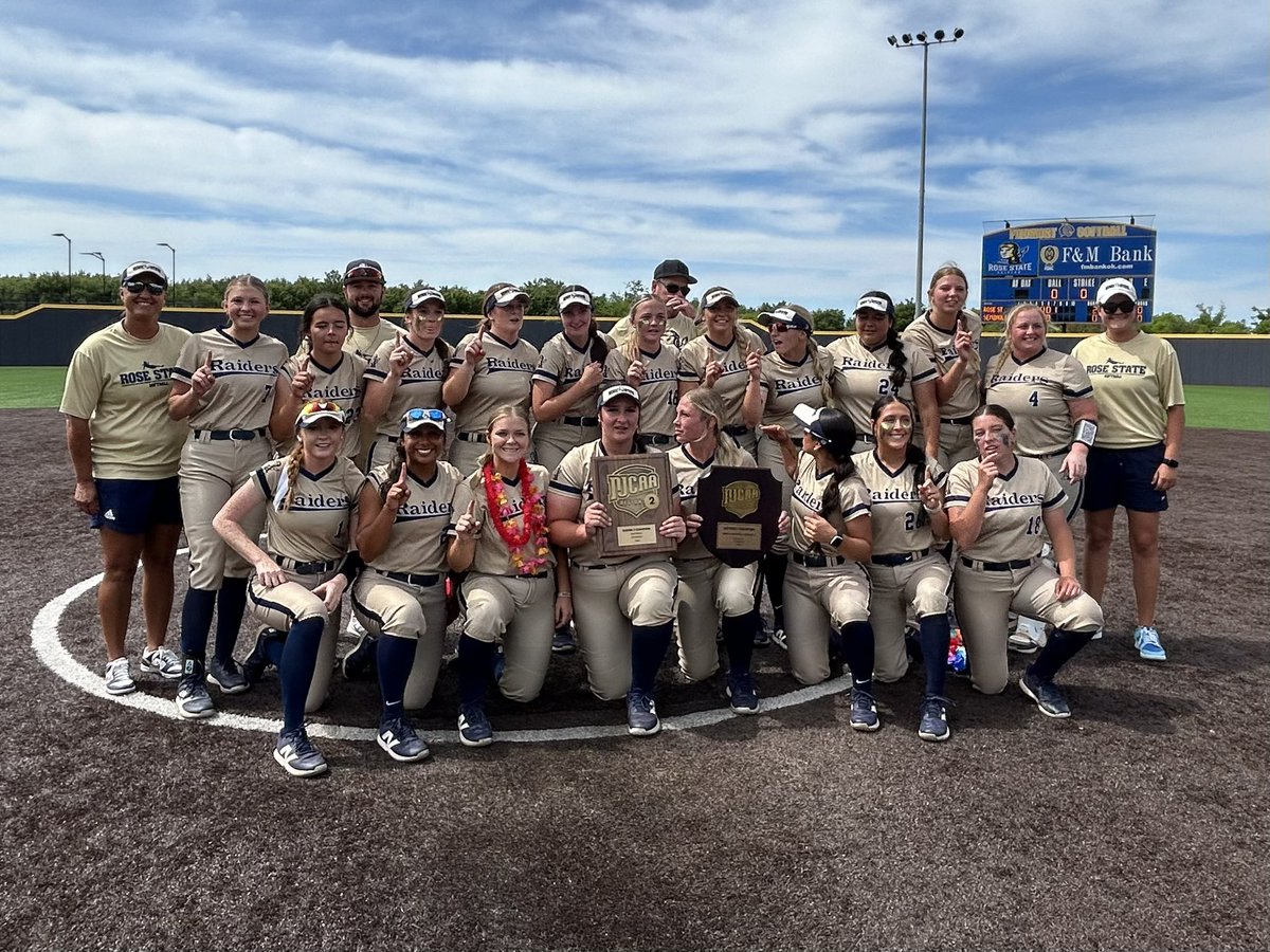 Region 2 Athletics (@njcaaregion_ii) on Twitter photo Congratulations to the <a href="/NJCAASoftball/">NJCAA Softball</a> DI South-Central District Champions - <a href="/rscraiders/">Rose State Raiders</a>!! #NJCAARegion2 Congratulations to the <a href="/NJCAASoftball/">NJCAA Softball</a> DI South-Central District Champions - <a href="/rscraiders/">Rose State Raiders</a>!! #NJCAARegion2