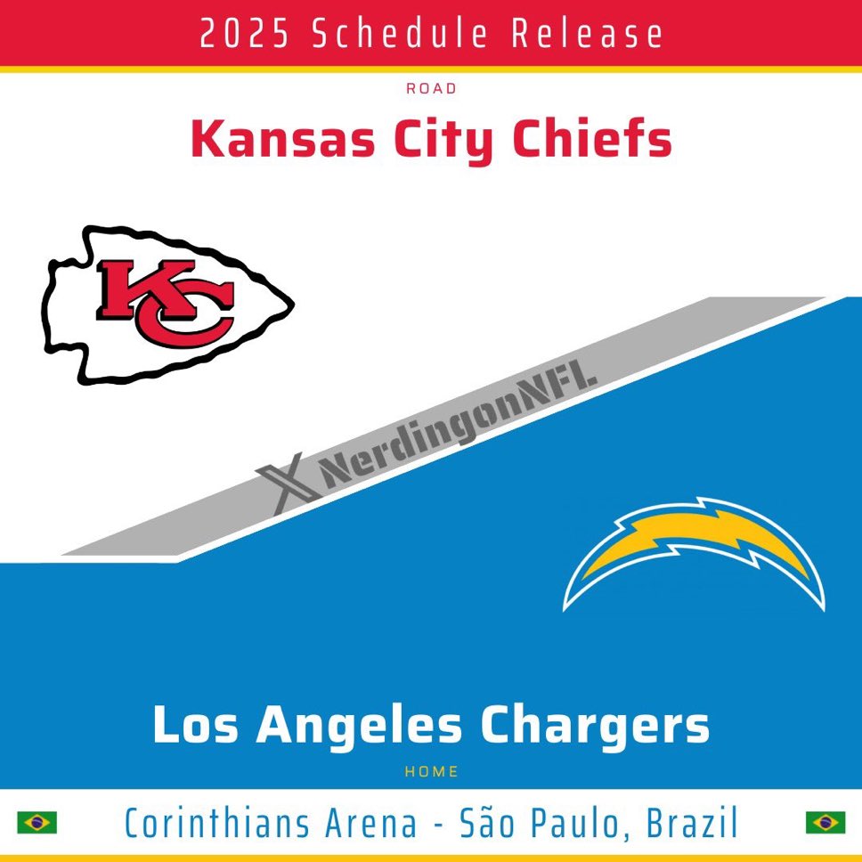 Week 1 Friday Night Football in Brazil

Per <a href="/NerdingonNFL/">NFL Nerd</a>