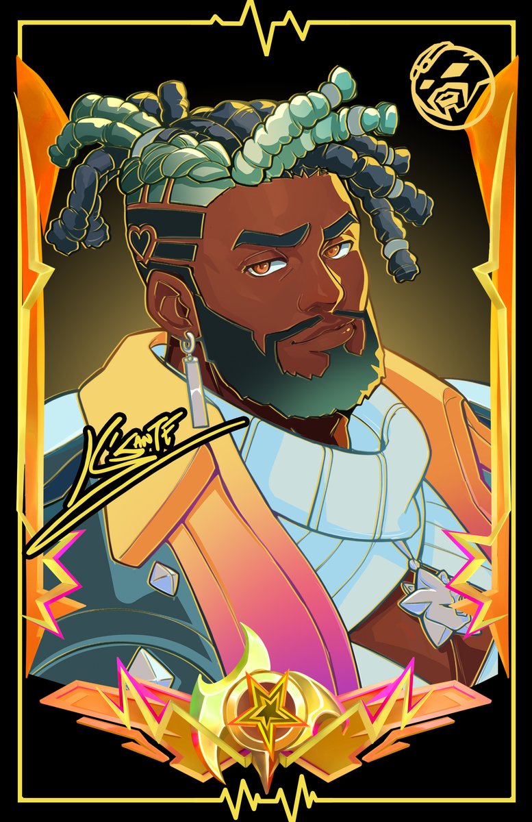 SiliceB's tweet image. #ksante #yone #lol #LeagueOfLegends  #LeagueOfLegendsFanArt  #HeartSteel