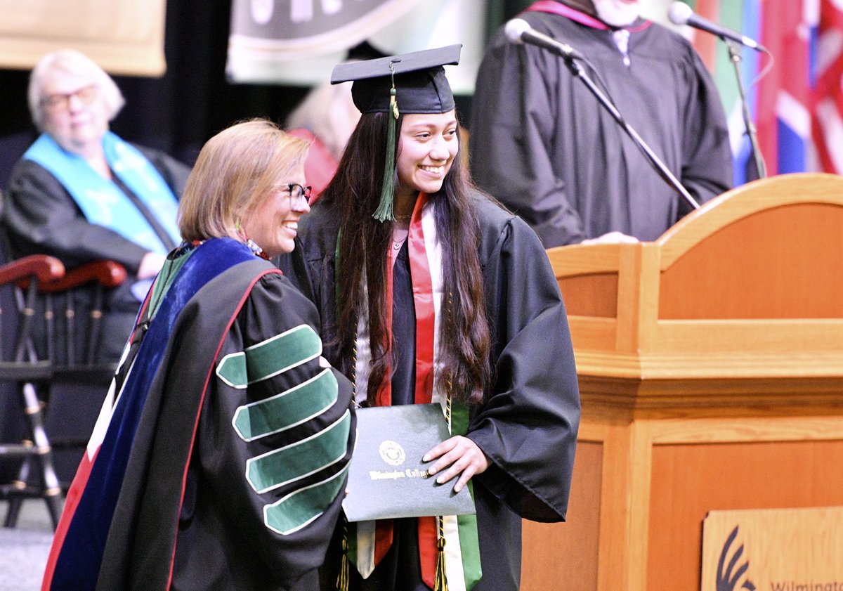 🎓 Celebrating the Class of 2025 at Wilmington College Commencement! 💚✨ Congrats, graduates! Lead with purpose and chase your dreams boldly. The world is yours! 🌍🎉 

#WilmingtonCollege #WCCommencement #ClassOf2025 #GoodLuckGraduates #NewestWCAlumni