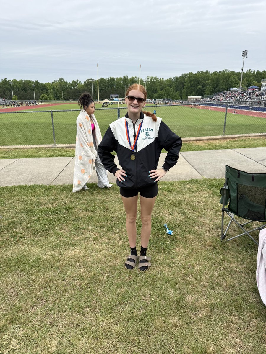 Congratulations to Ashley Casas on winning the 4A regionals in High Jump. #ReaganTRACKandFIELD
#ChampionsBuiltHere