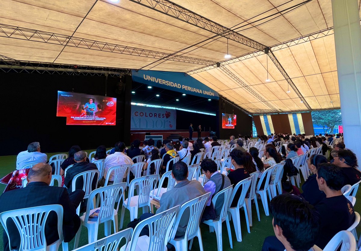 📍Desde la Carpa Móvil UPeU, damos inicio al Encuentro de instructores bíblicos, cosechadores y líderes 🫡de nuestro campo misionero #APCE 🇵🇪con las regiones 4 y 5 con grandes miras para la cosecha en misión 🖐🏻🧡 #CalebAlfa2025 #RID