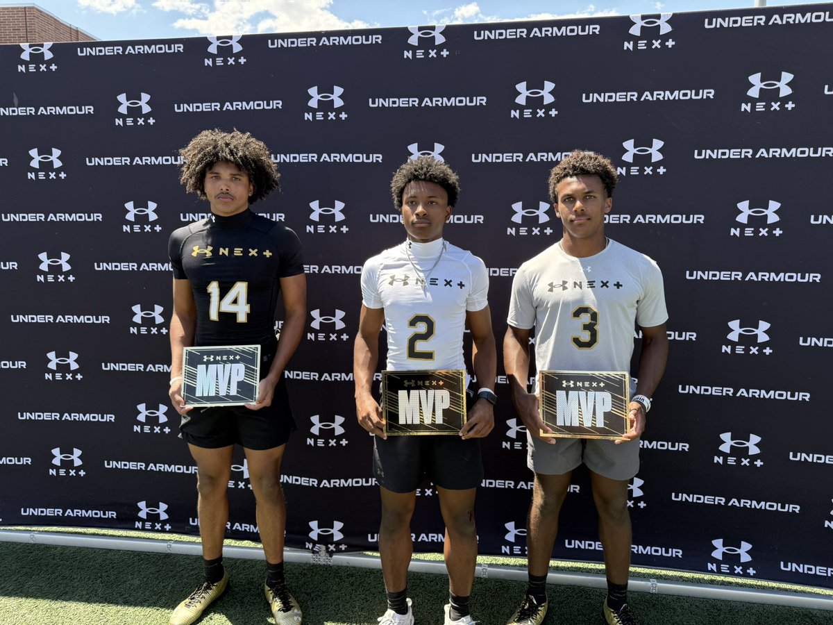 DB/WR/QB MVPs at Under Armour Salt Lake City

14-Maurice Williams 
2-Kenneth Moore III
3-Michael Mitchell Jr.