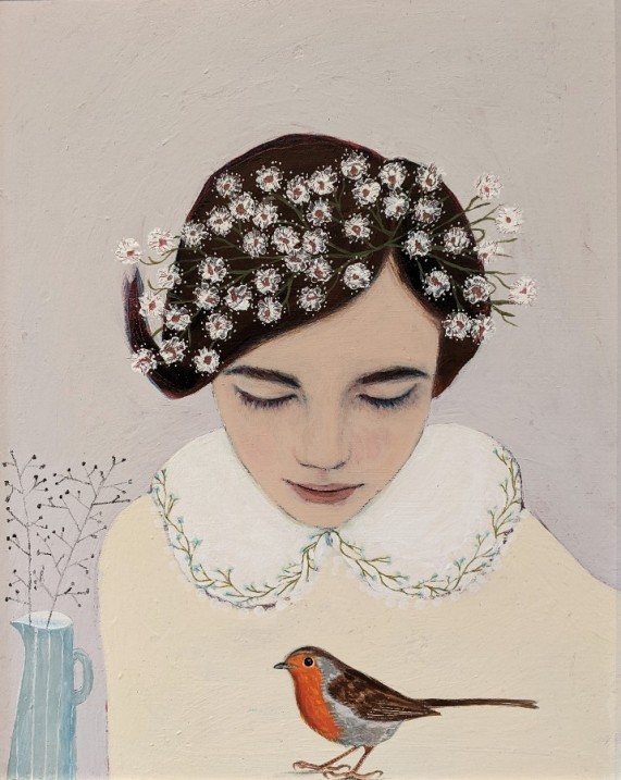 “I hope you love birds too. It is economical. It saves going to heaven.”
― Emily Dickinson
(art by Sam Read)