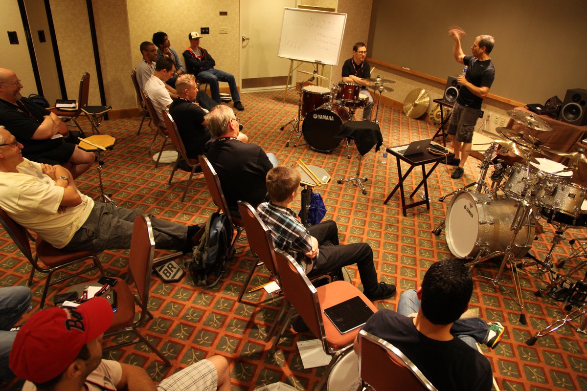 GET READY for some learnin'! Join <a href="/davewecklmusic/">Dave Weckl</a>, Dennis Chambers, <a href="/petererskine/">Peter Erskine</a> &amp; Gavin Harrison at Drum Fantasy Camp: Aug. 2-6 in LA! All ages/levels: drumfantasycamp.com