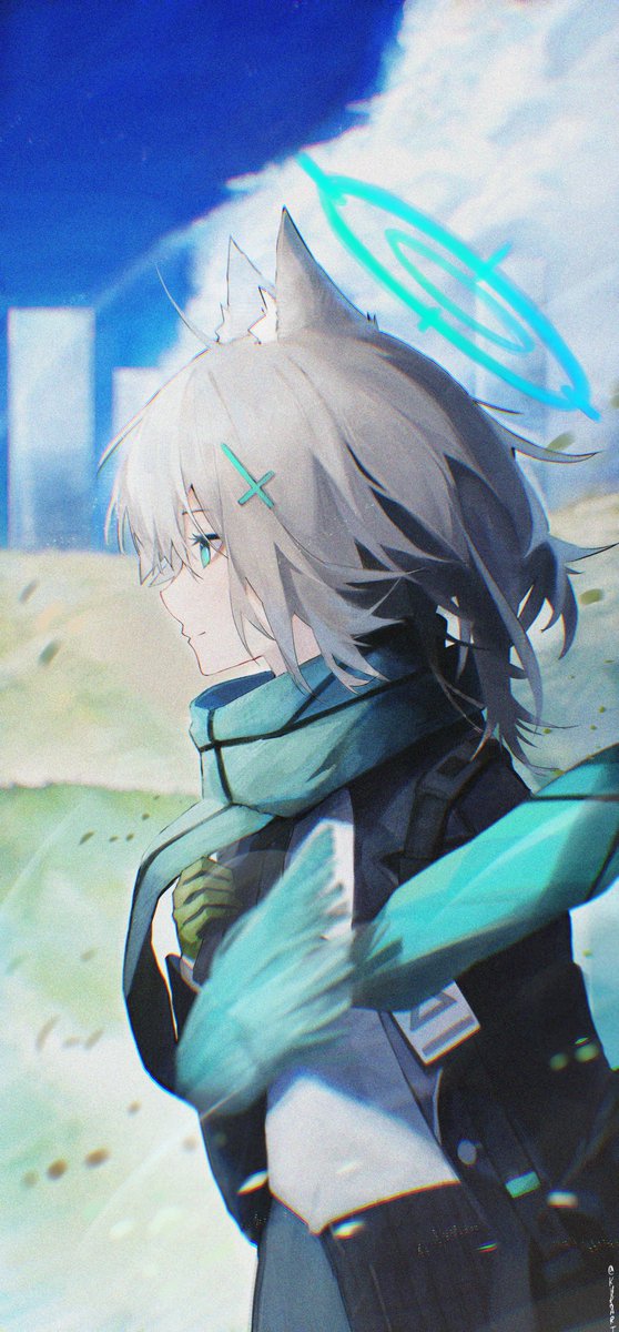 Kuuroart's tweet image. シロコ
 #ブルアカ
