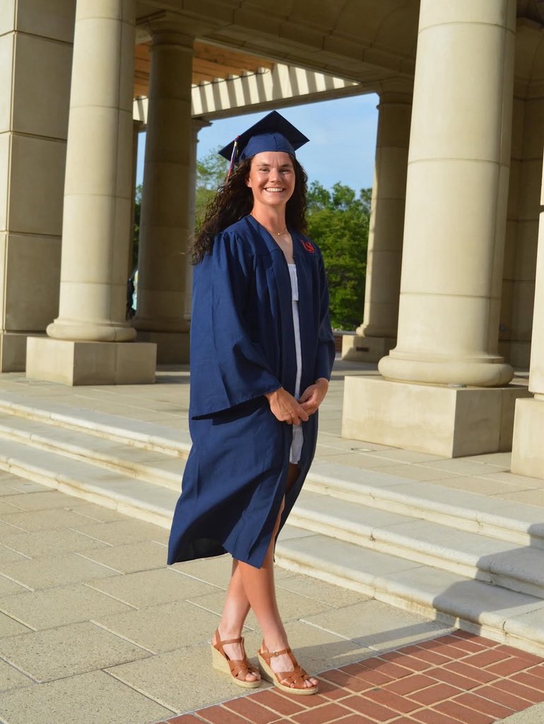 Congratulations to Coach Kate on your graduation! We are so proud of you! #weoverme #swarm
