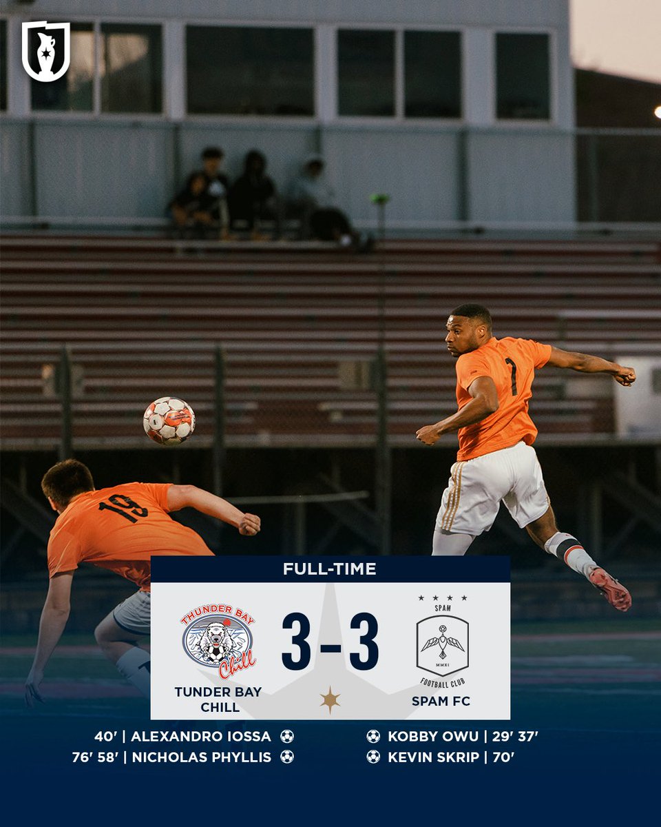 Minnesota Super Cup (@mnsupercup) on Twitter photo The Qualifiers end in a draw here in Minnesota after 6 incredible goals, seeing 18x26 Academy moving forward to the group stage.
A massive thank you to SPAM FC and <a href="/ThunderBayChill/">Thunder Bay Chill</a> for coming out and proving all that pre-professional soccer has to offer.
<a href="/mnsupercupES/">Minnesota Super Cup en EspaΓ±ol π</a> The Qualifiers end in a draw here in Minnesota after 6 incredible goals, seeing 18x26 Academy moving forward to the group stage.
A massive thank you to SPAM FC and <a href="/ThunderBayChill/">Thunder Bay Chill</a> for coming out and proving all that pre-professional soccer has to offer.
<a href="/mnsupercupES/">Minnesota Super Cup en EspaΓ±ol π</a>