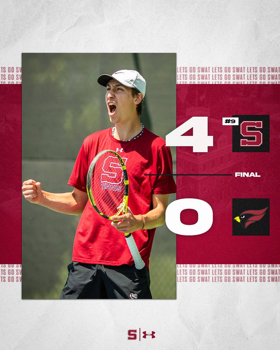 SWEET 16 BOUND 😤

Men’s tennis rolls past North Central to advance to tomorrow’s regional finale against No. 2 Denison!