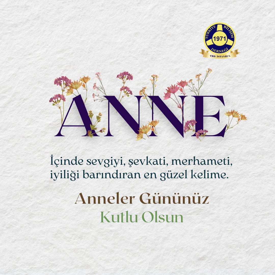 Varlığımızı borçlu olduğumuz, sevgi, hoşgörü, merhamet ve özveri kaynağımız değerli annelerimizin, anne adaylarının, anne gibi yaşayan, anne gibi kollayan, koruyan, kucaklayan tüm kadınların 
Anneler Günü kutlu olsun💐 

#TBD #TBDİstanbul #TBDGençİstanbul #AnnelerGünü