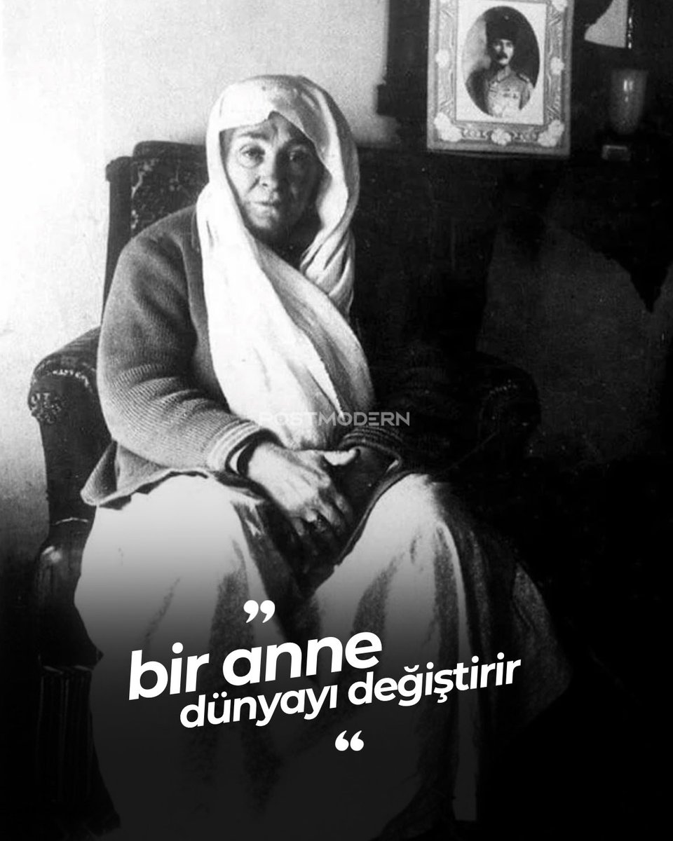 Bazen bir anne dünyayı değiştirir. Anneler Günü kutlu olsun 💞 Atatürk, 27 Ocak 1923’te İzmir Karşıyaka’da annesinin mezarı başında şunları söylemişti:

“Annemin kaybından şüphesiz çok üzüntülüyüm. Fakat bu üzüntümü gideren ve beni avutan bir konu vardır ki, o da anamız vatanı