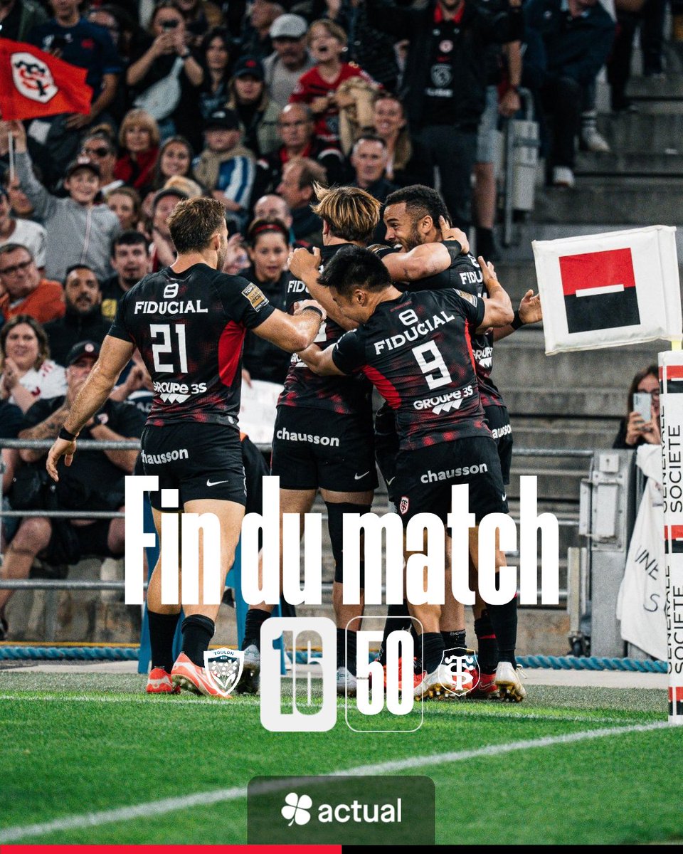 C'est terminé ! 🤩

Bravo à tous les joueurs pour cette magnifique victoire au Vélodrome  ❤️🖤