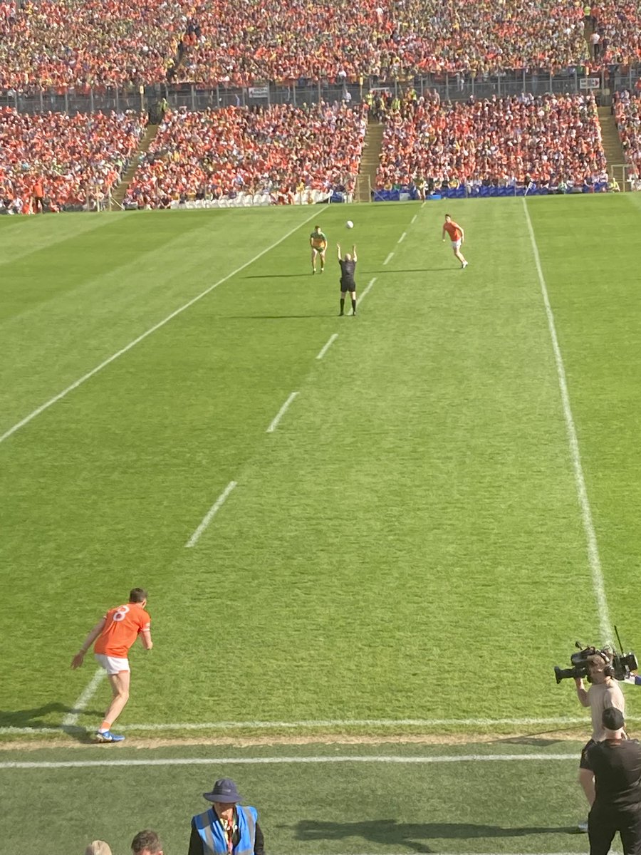 pomuirigh's tweet image. A game for the ages! What a performance by Michael Murphy! Could meet again in All Ireland final! 🟢🟡