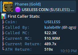 Zolima15's tweet photo. $USELESS 519x🚀🚀 called at 22k in private 
#useless

7848FbdkCNp5GnQHARobrEUuojyvCNUUKv7D2F4Upump https://t.co/w5d4sRttoZ
