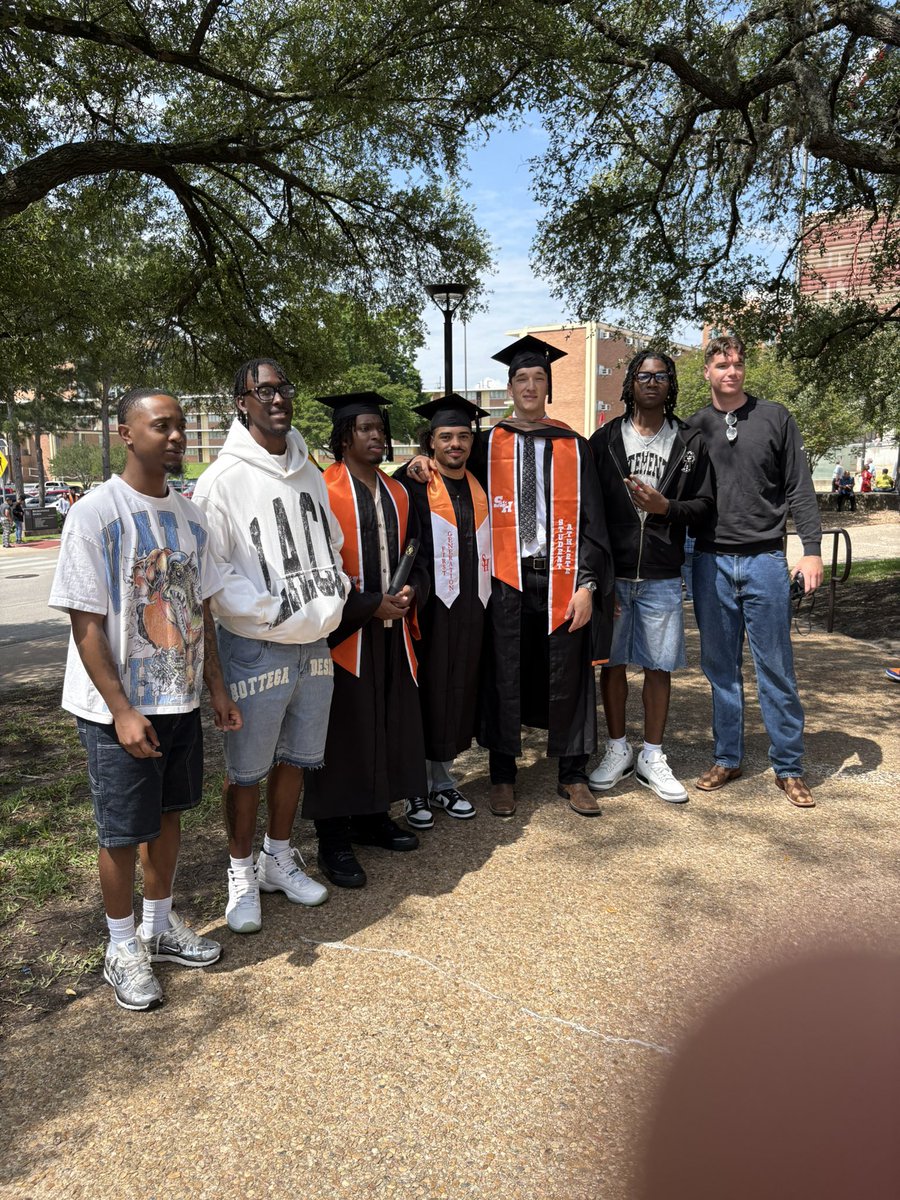 Amazing group of men graduating today! 7 men off this years team will get their degree! So proud of them earning this honor on their successful journey. #DELT