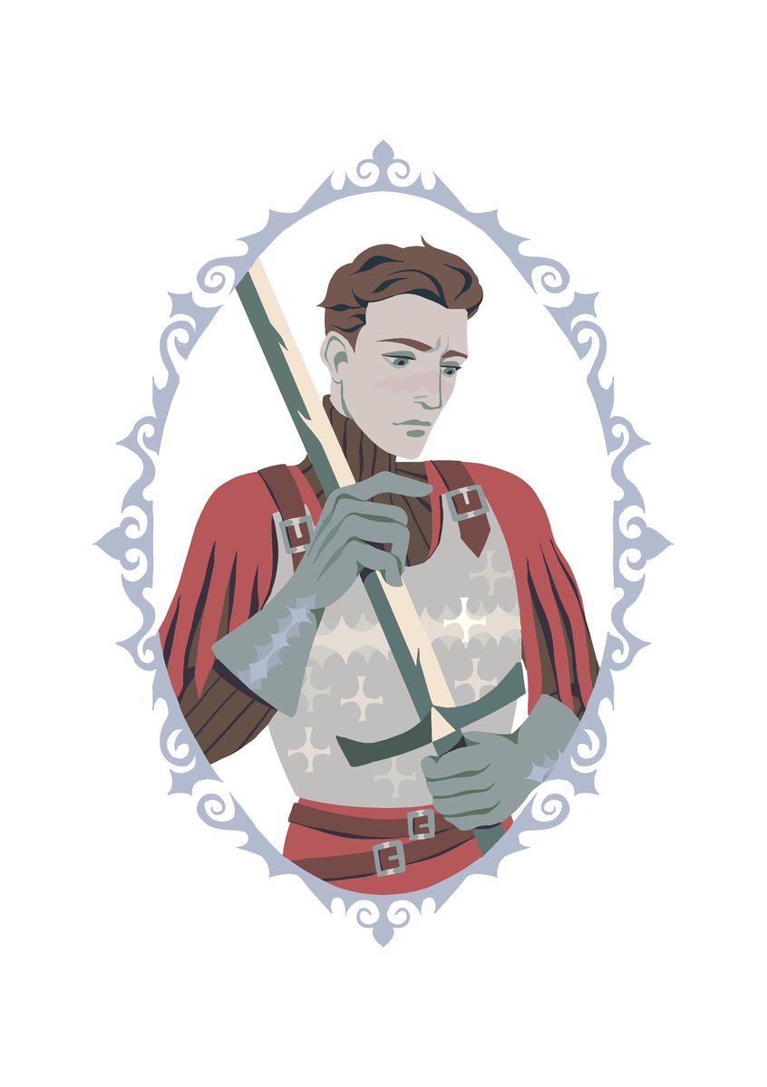 alrunika's tweet image. Knight portraits⚔️
#KCD2 #hansry
