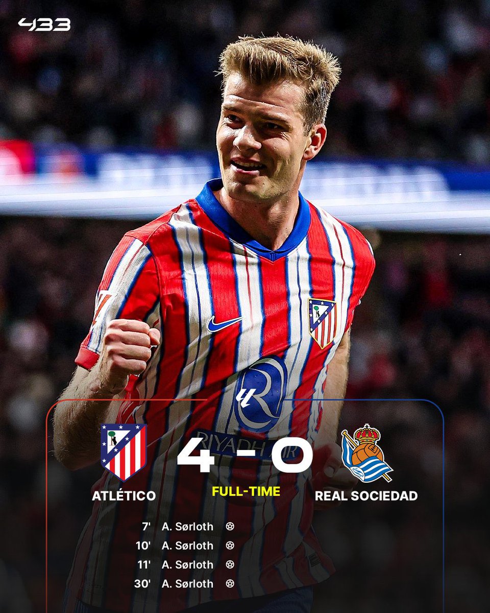 試合終了】 🇪🇸アトレティコ 4-0 🇪🇸レアル・ソシエダ 久保建英所属