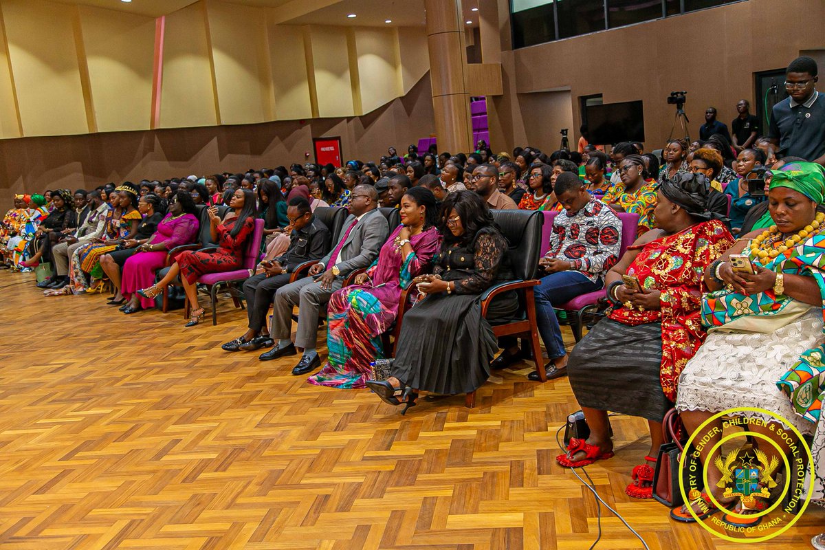 Min. of Gender Ghana (@mogcsp_ghana) on Twitter photo Hon. Dr. Agnes Naa Momo Lartey - Minister of <a href="/MoGCSP_Ghana/">Min. of Gender Ghana</a> participated in the #Women in #Sustainability #Africa #Summit.
A high-level summit that engaged key #stakeholders to discuss the vital role women play in advancing #development & sustainability efforts across Africa. Hon. Dr. Agnes Naa Momo Lartey - Minister of <a href="/MoGCSP_Ghana/">Min. of Gender Ghana</a> participated in the #Women in #Sustainability #Africa #Summit.
A high-level summit that engaged key #stakeholders to discuss the vital role women play in advancing #development & sustainability efforts across Africa.