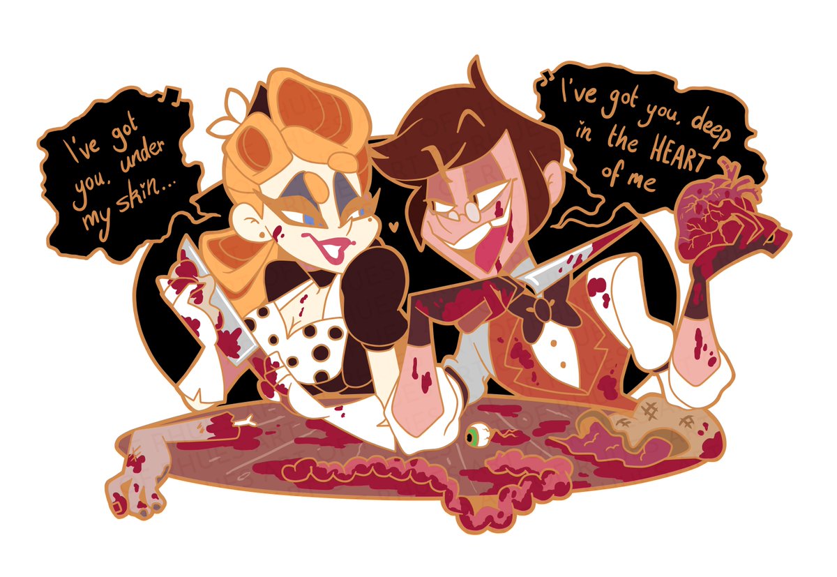ArtofRhues's tweet image. Part of a series of old pin concepts I did a few years back for @/LadyGValentine&apos;s Hellbound charity collab ❤️
#HazbinHotelFanart #HazbinHotelAlastor #HazbinHotelOC #artofrhues