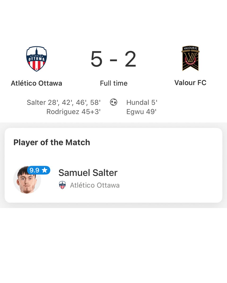 Alexander Sørloth 🤝 Sam Salter 

Scoring four goals for Atlético on the same day.
