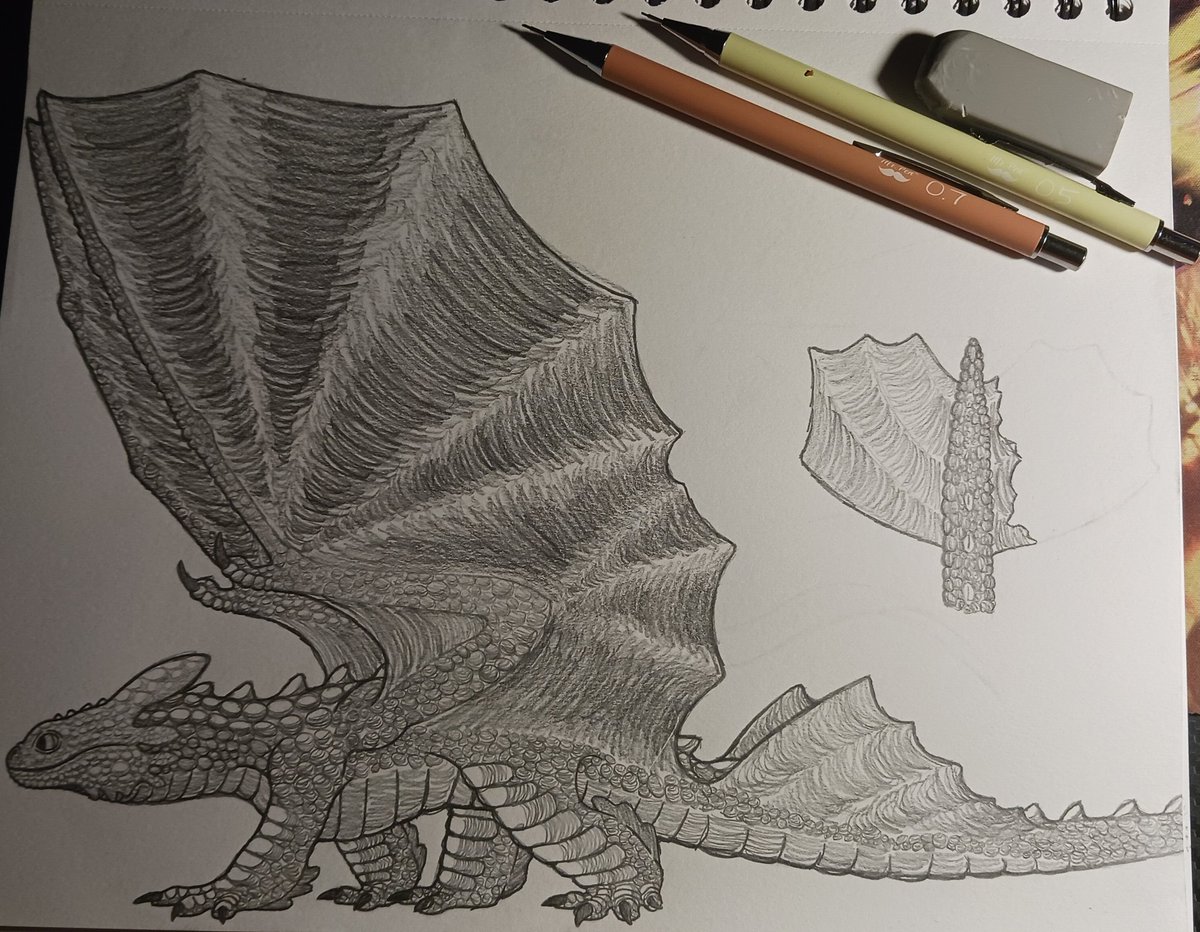 My interpretation of a detailed toothless