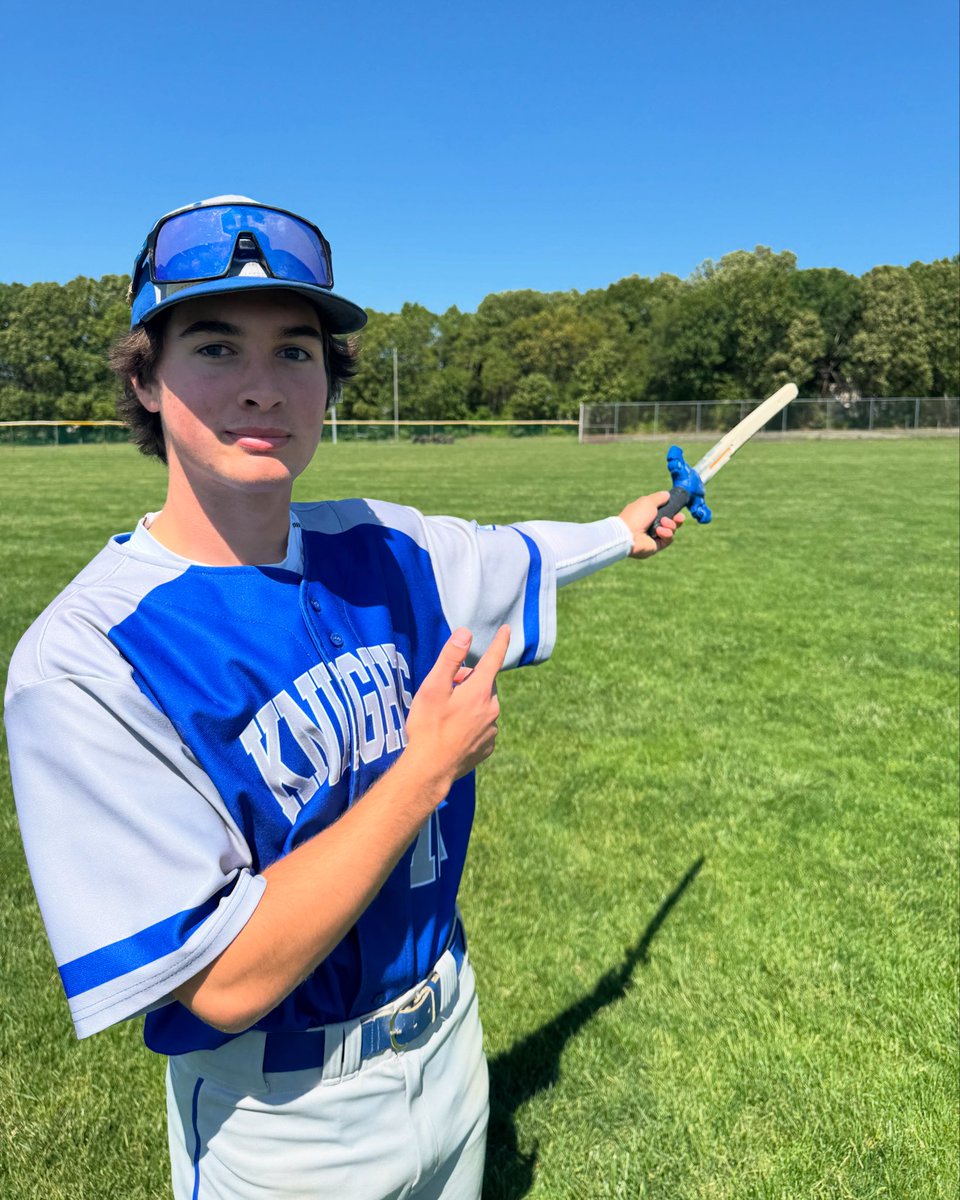 “Knight of the game” Luke Lomax with a 3 Run HR and 5RBI