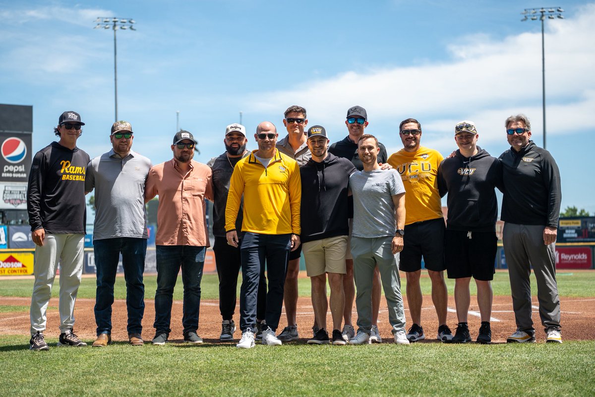 GoVCURamsAD's tweet image. Today we honored our 2015 @VCUBaseball Super Regional team. This was a special group who made program history. Though we were missing a few, it was great to welcome these guys back.
#LetsGoVCU