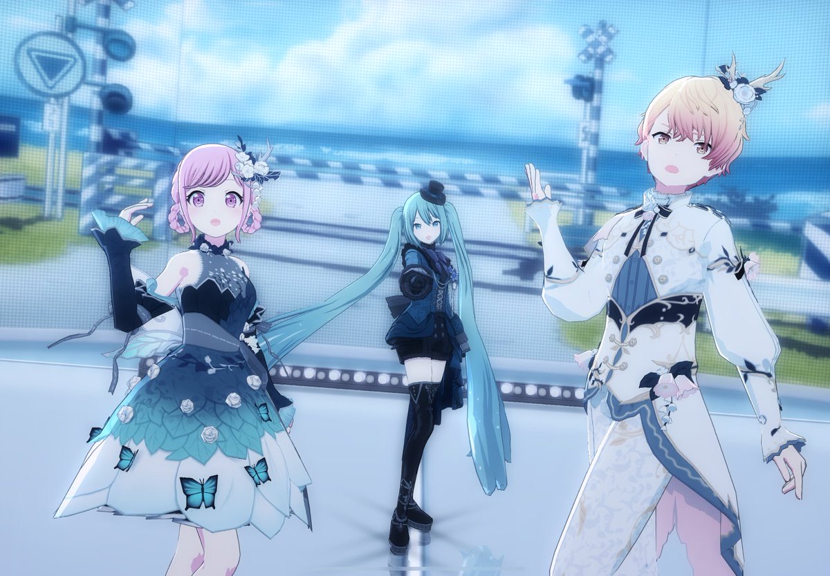 dailytsukasaemu's tweet photo. ensekai forced me to watch mvs so here’s some screenshots https://t.co/kyar6mJLK7