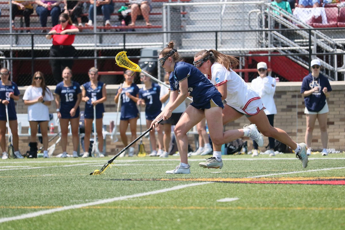 jcusports's tweet image. WLAX: Blue Streaks defeat Grove City College in first round of the 2025 NCAA Tournament; will advance to play host St. John Fisher University on Sunday, May 11th at 1:00 PM. ⚡️⚡️

Full game recap is posted below. ⬇️
@JCUWLAX #StreakUp | #NCAAs 

📰: jcusports.com/news/2025/5/10…

📸:
