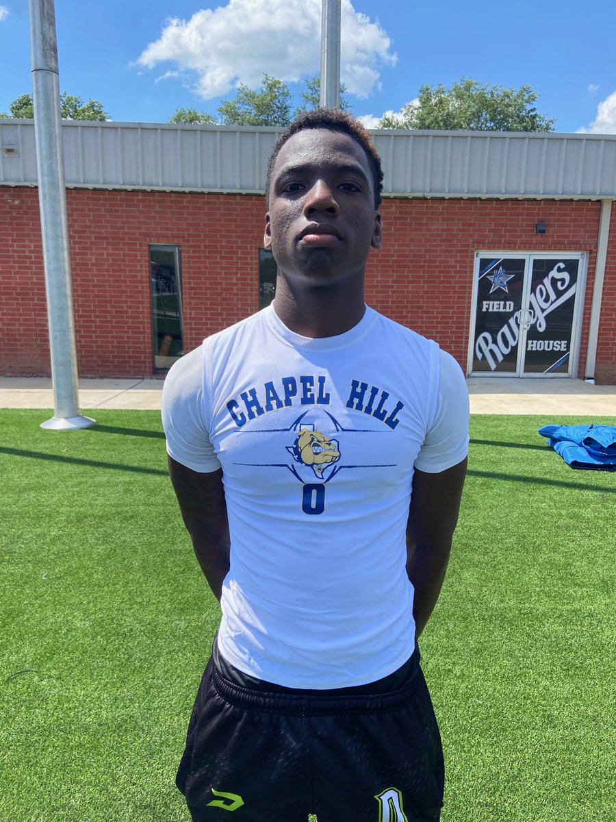 Matt Stepp (@matt_stepp817) on Twitter photo Tyler Chapel Hill 2026 CB Timontrae Jenkins is a long corner who had an outstanding day holding down one side of the field all day..intriguing sleeper #txhsfb <a href="/dctf/">Dave Campbell's — TexasFootball.com</a> <a href="/coachriordan/">jeff riordan</a> Tyler Chapel Hill 2026 CB Timontrae Jenkins is a long corner who had an outstanding day holding down one side of the field all day..intriguing sleeper #txhsfb <a href="/dctf/">Dave Campbell's — TexasFootball.com</a> <a href="/coachriordan/">jeff riordan</a>