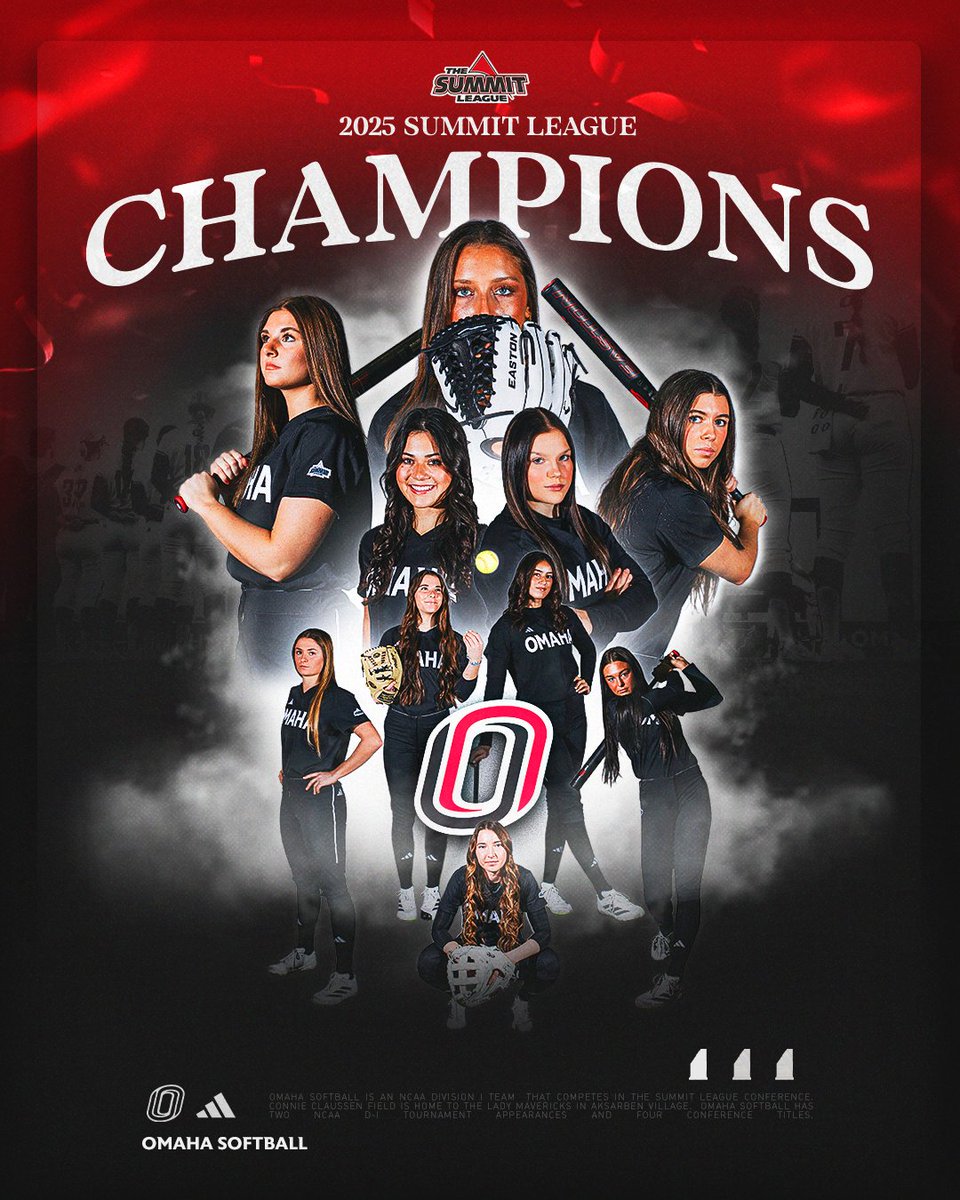 Omaha Softball (@omahasb) on Twitter photo ๐๐๐๐๐-๐๐๐ผ๐ ๐๐ผ๐๐๐๐๐พ๐๐
#Omaha has won <a href="/TheSummitLeague/">The Summit League</a> Championship for the third-straight season and has punched its ticket to the <a href="/NCAASoftball/">NCAA Softball</a> tournamentโผ๏ธ
#GoMavs | #ReachTheSummit | #SummitSB ๐๐๐๐๐-๐๐๐ผ๐ ๐๐ผ๐๐๐๐๐พ๐๐
#Omaha has won <a href="/TheSummitLeague/">The Summit League</a> Championship for the third-straight season and has punched its ticket to the <a href="/NCAASoftball/">NCAA Softball</a> tournamentโผ๏ธ
#GoMavs | #ReachTheSummit | #SummitSB