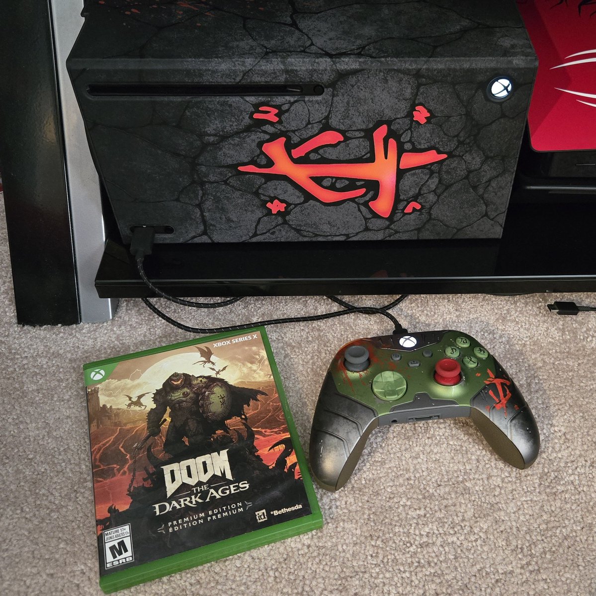 H0STIL1's tweet image. #DOOMTheDarkAges @DOOM @bethesda @Bethesda_UK