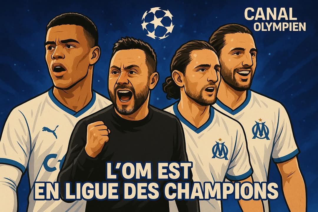 NautileCOP's tweet photo. Marseille est qualifié pour la prochaine ligue des champions. L'Europe est prévenue, on vient gagner 💪🏽

#TeamOM #Marseille https://t.co/3eds90E5tl
