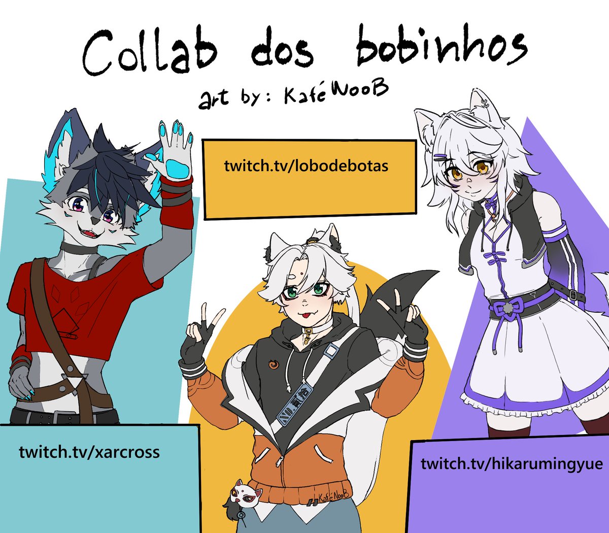 xarcross (@xarcross) on Twitter photo Collabinha com <a href="/Lobodebotas_/">Lobo de Botas</a> e <a href="/Hikaru_MingYue/">Hikaru 🌙 eON!</a> hoje as 20:00
Arte feita pelo <a href="/Kafe_NooB/">KaféNooB (Commissions open!)</a> Collabinha com <a href="/Lobodebotas_/">Lobo de Botas</a> e <a href="/Hikaru_MingYue/">Hikaru 🌙 eON!</a> hoje as 20:00
Arte feita pelo <a href="/Kafe_NooB/">KaféNooB (Commissions open!)</a>