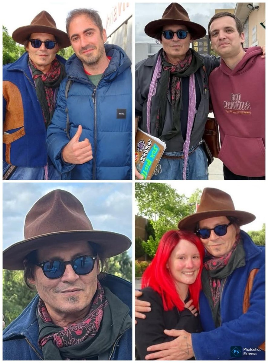 These lovely recent photos of Johnny in Spain...🤗
It's so nice seeing him beautiful, healthy and enjoying life...💫
He only deserves happiness💕
#JohnnyDepp , May 2025