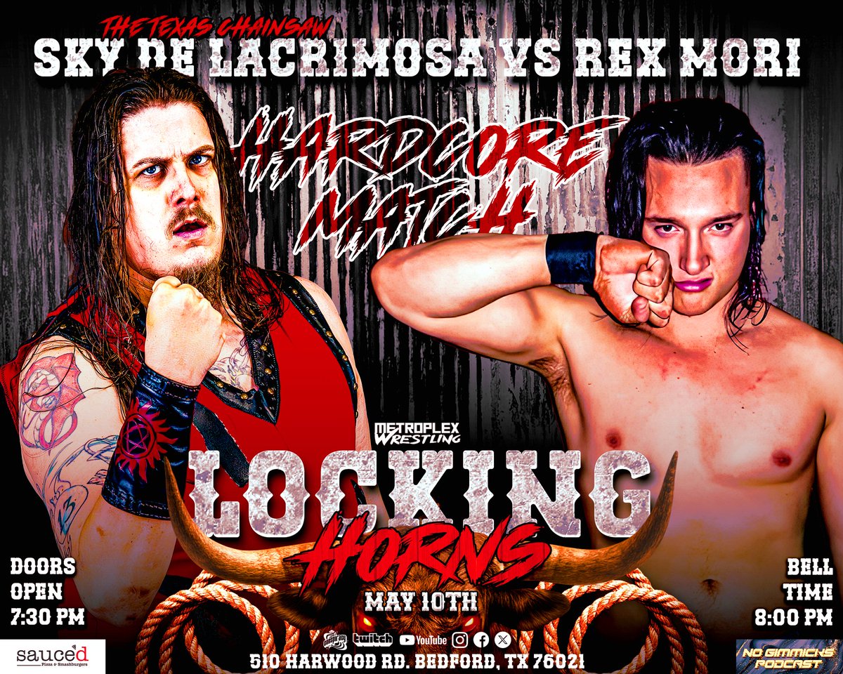 Are you a #MPXAddict?!  Post your best photos/videos of the show tonight with the hashtag #MPXLockingHorns  for a chance to be our 1st ever Addict of the Night and win a $20 Gift Certificate to the Best Pizza and Smashburgers in Grapevine at <a href="/SaucedTexas/">Sauce’d</a> !! See yall tonight!