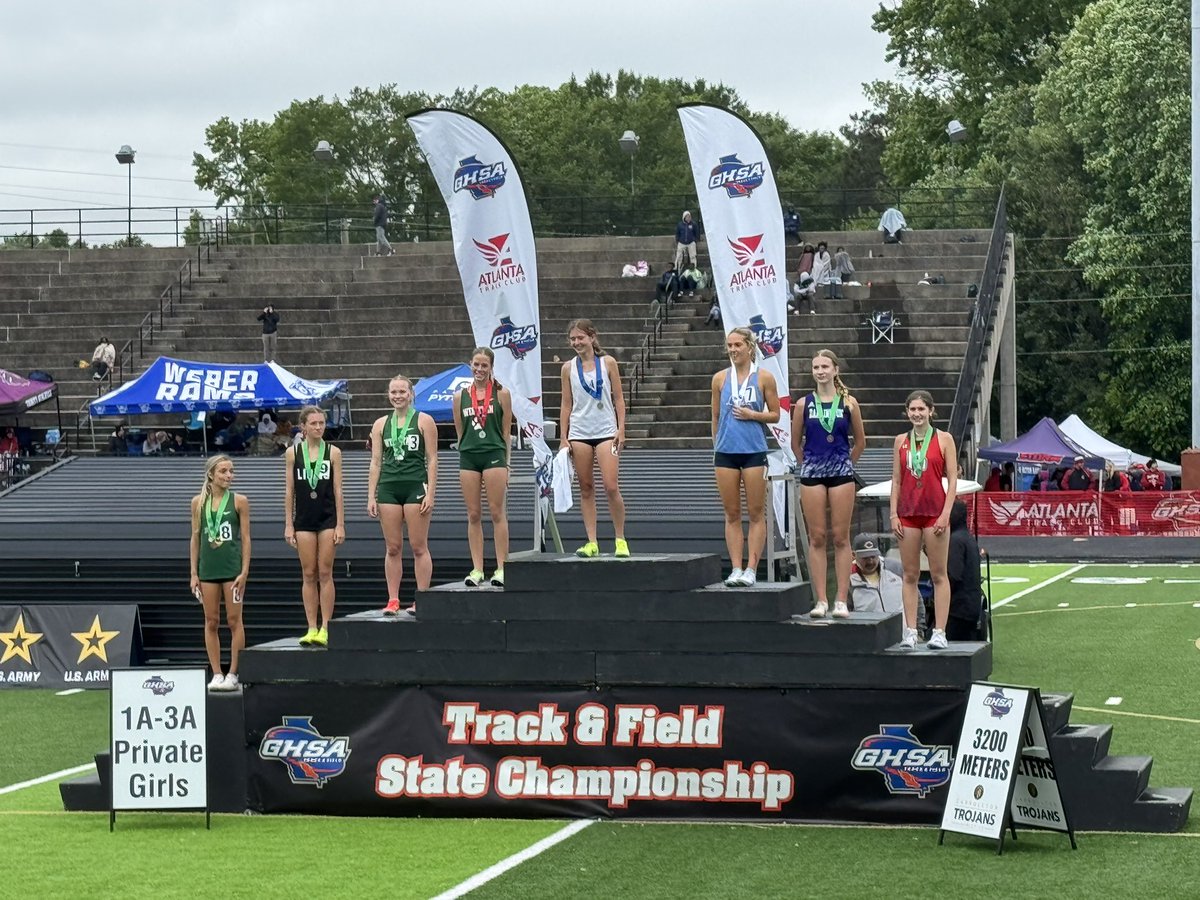 👟 | 𝐓𝐎𝐏 𝐓𝐇𝐑𝐄𝐄 𝐅𝐈𝐍𝐈𝐒𝐇

Georgia Hayes Kimmerly finishes on the podium in the girls 3200!

#GoLions | #LionsTrack