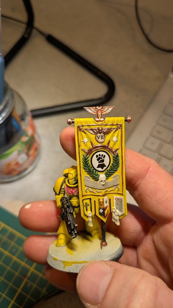 Did some banner work tonight. It needs some cleaning up but I'm generally happy with it.