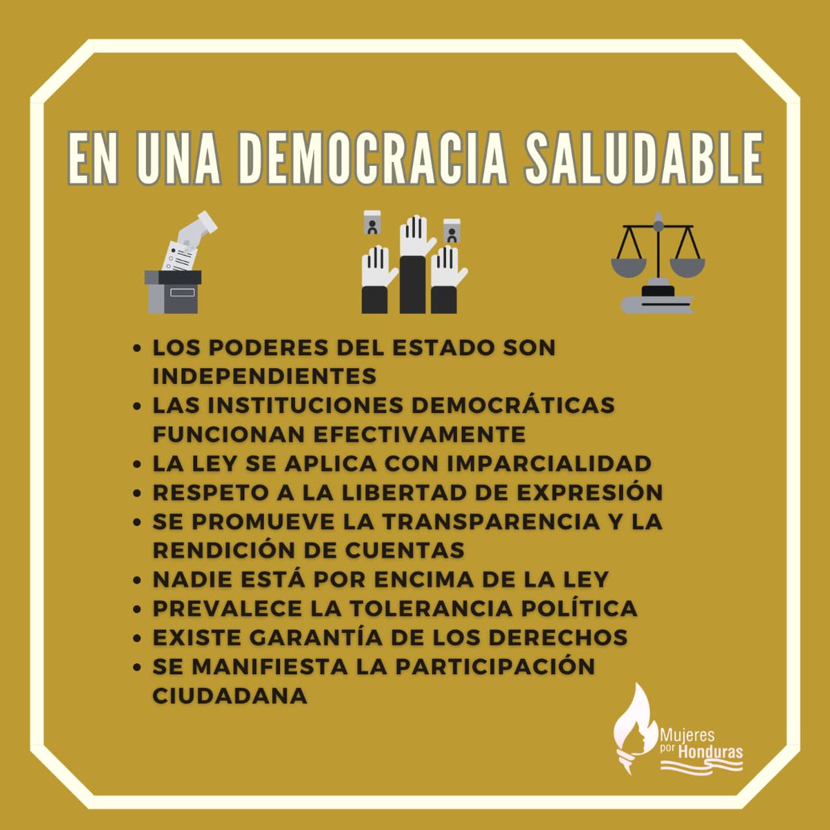 Mujeres por Honduras tweet media