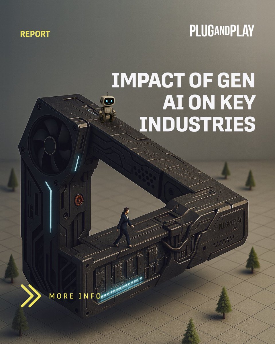 PlugandPlayTC's tweet image. 🚀 Generative AI is transforming industries, but guess what? Only 9% are fully onboard. Time to close that gap! 🔍 Discover how companies are supercharging innovation and efficiency with AI in our latest ebook pnptc.in/3Yd2FKA
#PNPTCEurope #GenAI #AIInnovation