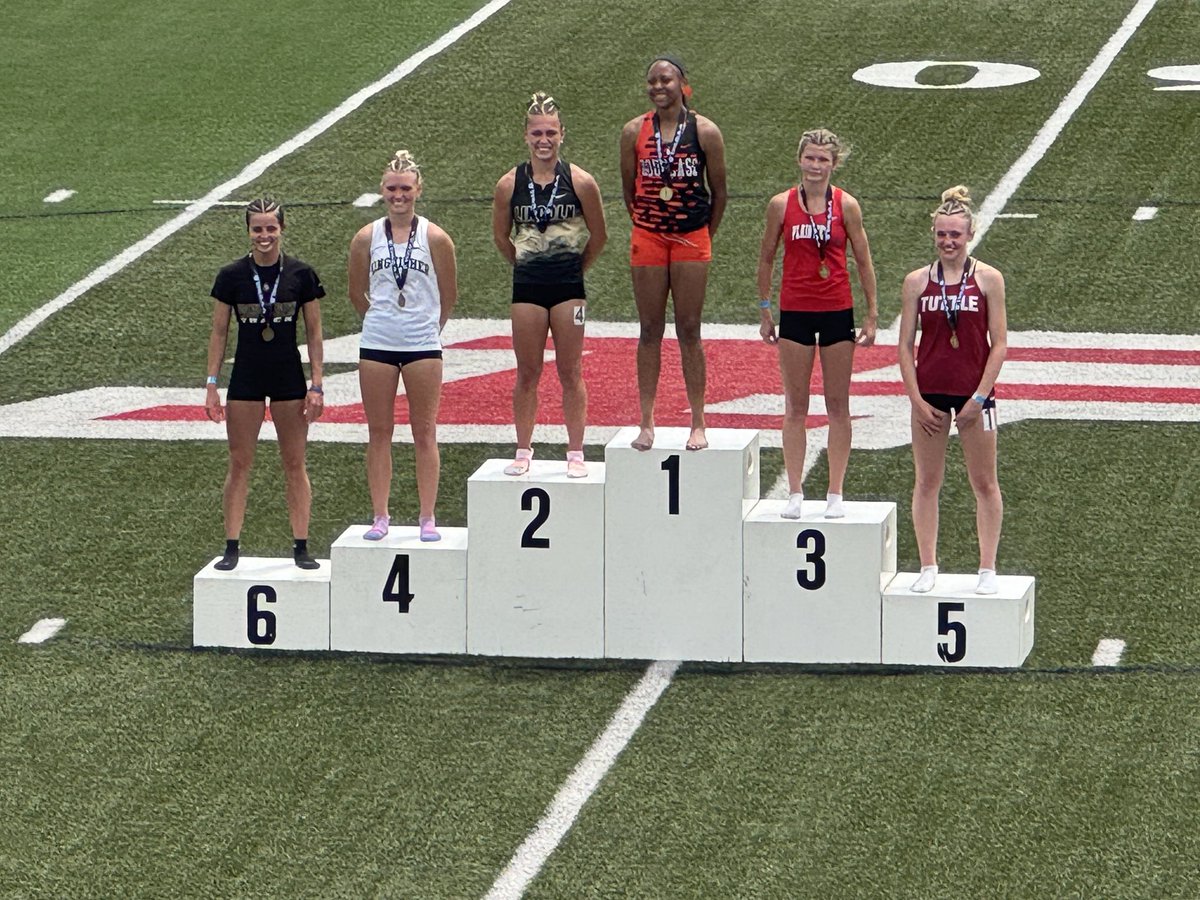 400m 5th place finish