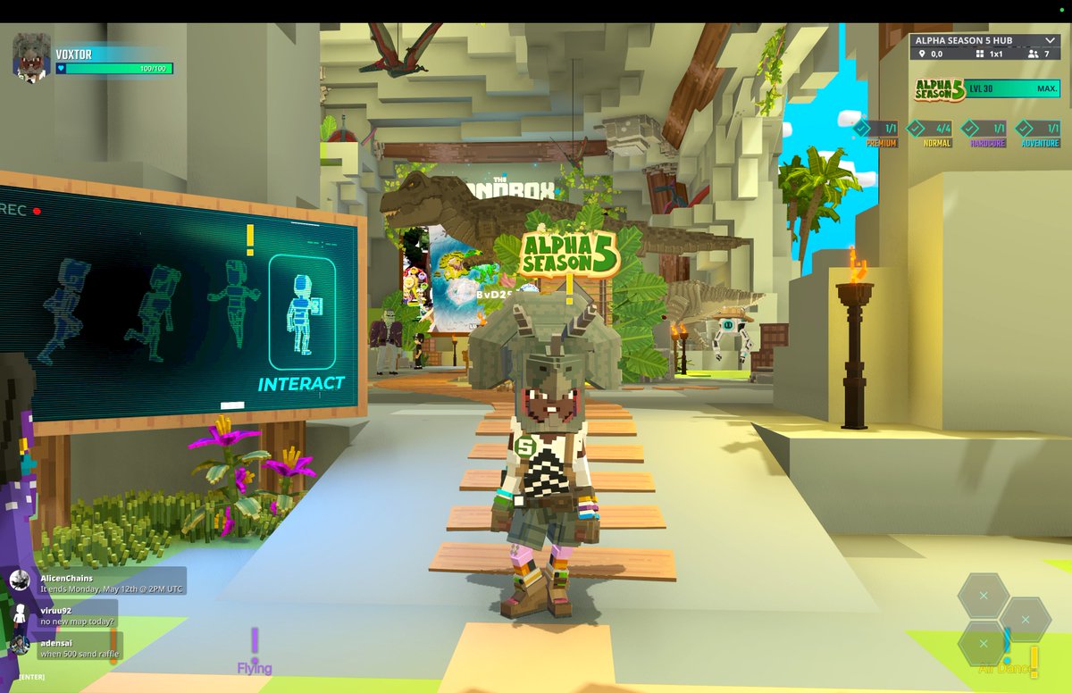 Hksatsu's tweet photo. When the outfit eats in @TheSandboxGame https://t.co/3IXLDTv8Nk #AlphaSeason5 https://t.co/zY6Aa0SPXL