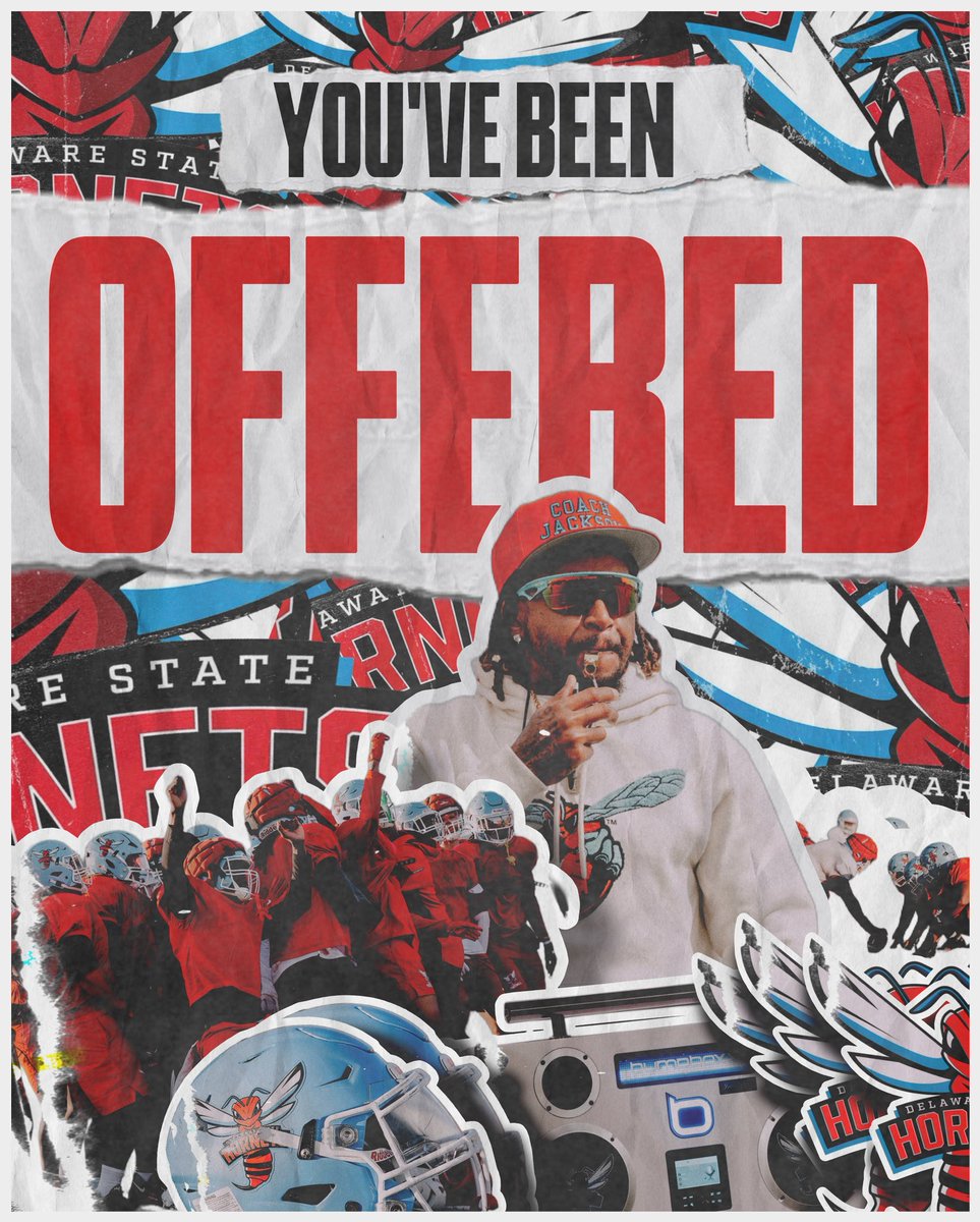 Had a great conversation with coach <a href="/DWarren2/">Donovan Warren</a> today.  Thank you for this opportunity and blessing of a D1 full ride scholarship to Delaware State University.  I am truly grateful and want to say thank you to my lord and savior Jesus Christ. Thank you again for this blessing and