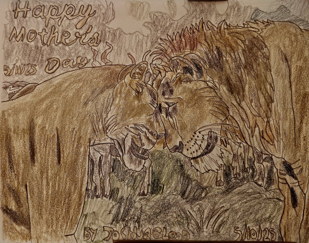 Joshua John Blood (@joshuablood98) on Twitter photo I finished drawing a picture of #mufasa and #afia for reunited of #mothersday from <a href="/MufasaMovie/">Mufasa: The Lion King</a>. They press their foreheads together in the same time. <a href="/aaronpierre336/">Aaron Pierre</a> and <a href="/AnikaNoniRose/">Anika Noni Rose</a> for voices of new Prequel <a href="/disneylionking/">The Lion King</a> movie.๐ฆโค๏ธ๐ #HappyMothersDay2025 #HappyMothersDay I finished drawing a picture of #mufasa and #afia for reunited of #mothersday from <a href="/MufasaMovie/">Mufasa: The Lion King</a>. They press their foreheads together in the same time. <a href="/aaronpierre336/">Aaron Pierre</a> and <a href="/AnikaNoniRose/">Anika Noni Rose</a> for voices of new Prequel <a href="/disneylionking/">The Lion King</a> movie.๐ฆโค๏ธ๐ #HappyMothersDay2025 #HappyMothersDay