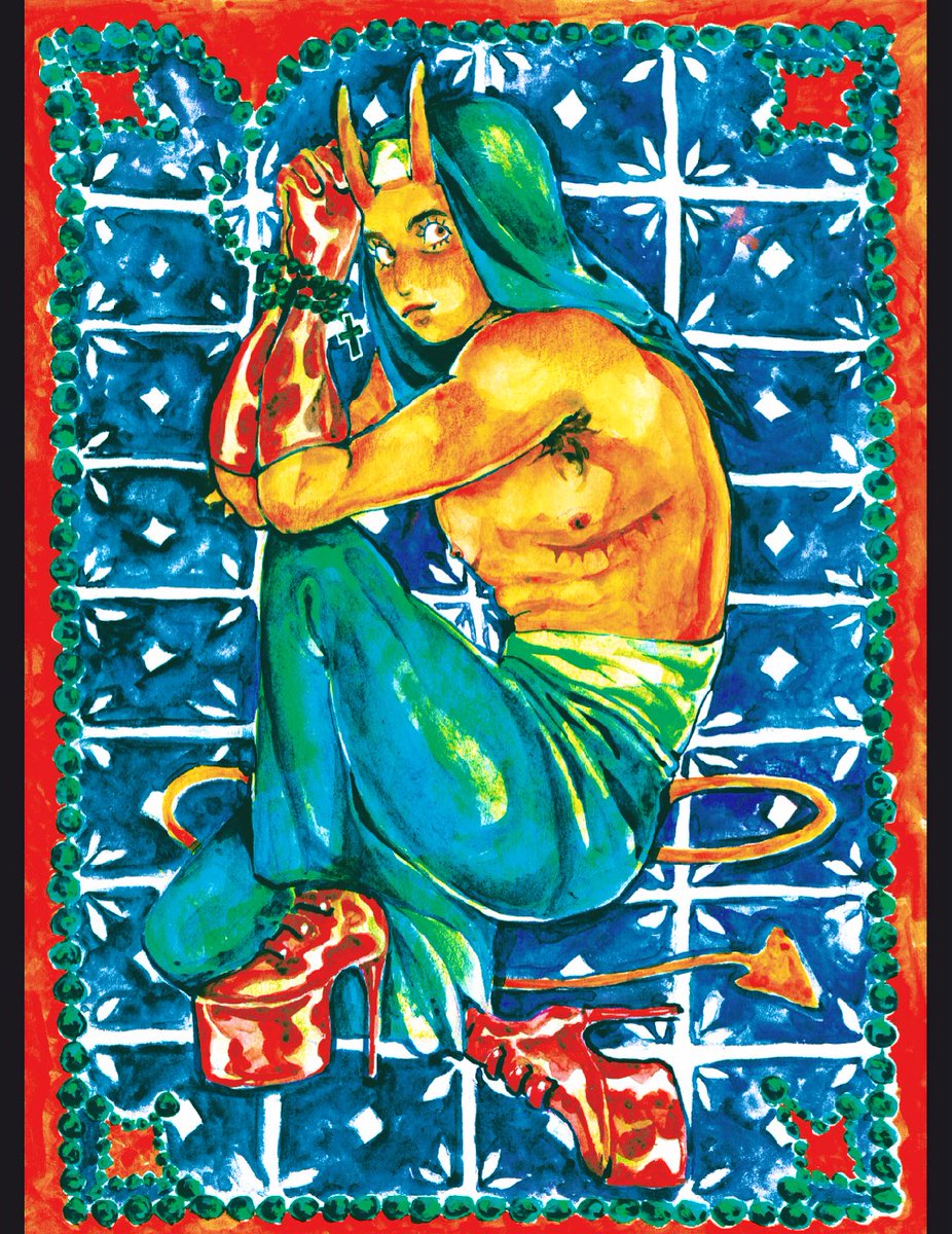 recently riso printed this piece :) 
#yuh #trans